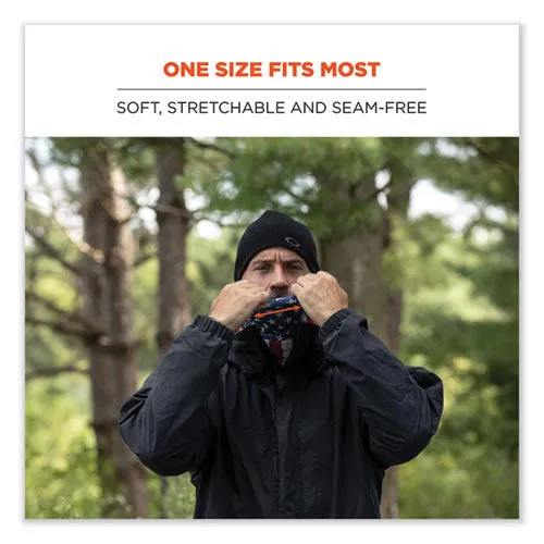N-ferno 6491 Reversible Thermal Fleece   Poly Multi-band, One Size Fits Most, American Flag, Ships In 1-3 Business Days