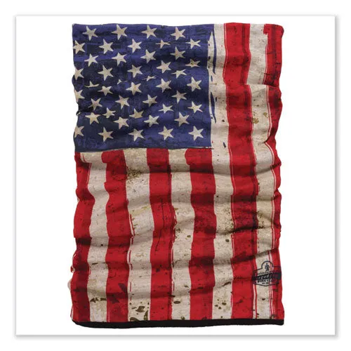 N-ferno 6491 Reversible Thermal Fleece   Poly Multi-band, One Size Fits Most, American Flag, Ships In 1-3 Business Days